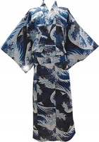 Japońskie Tradycyjne Kimono męskie Yukata z paskiem rozmiar L DZL
