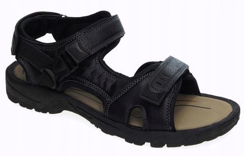 Solidne regulowane sandały klapki na Arena.pl