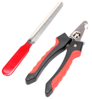 Obcinaczki małe do pazurów dla zwierząt z pilnikiem S UNIQ PETS