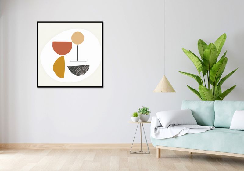 Plakat 90x90cm Kompozycja Balans zdjęcie 4