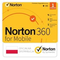 Norton Mobile Security 360 dla Android, IOS 3 urządzenia / 1rok