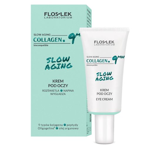 FLOSLEK COLLAGEN. 9MW SLOW AGING Krem pod oczy 30 ml na Arena.pl