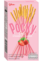 Paluszki Pocky Truskawkowe 45g - Glico