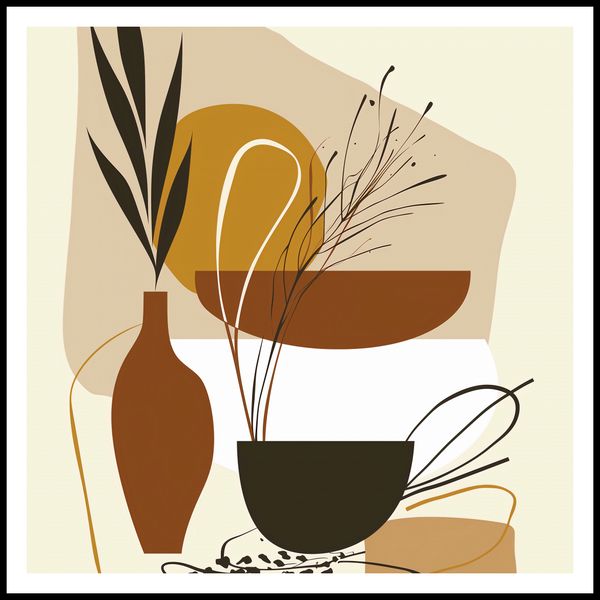 Plakat 80x80cm Prostota Wypoczynku zdjęcie 3