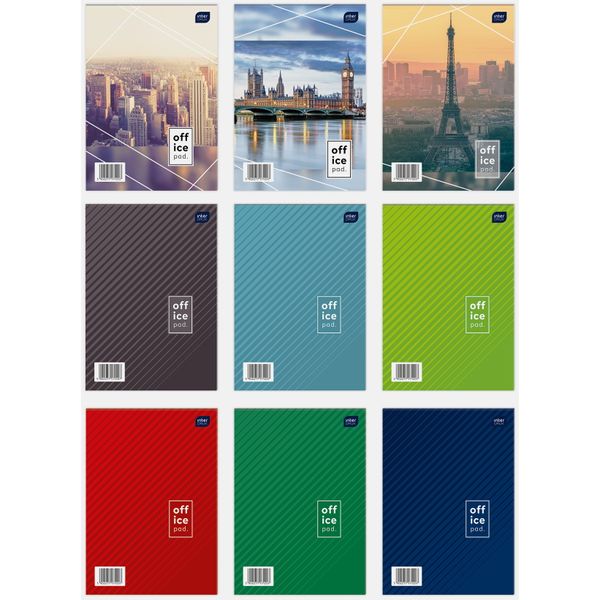 BLOK BIUROWY A4 100 LINIA INTERDRUK zdjęcie 4