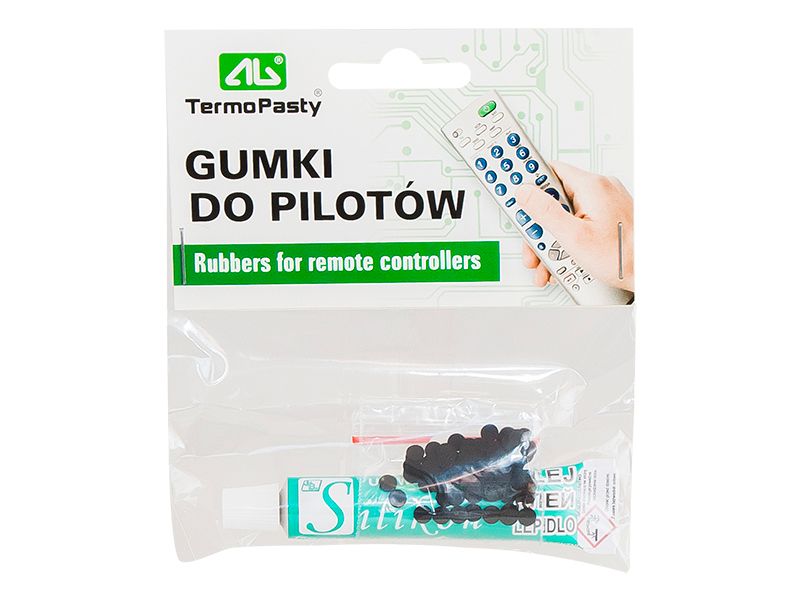 Gumki do pilotów z klejem zdjęcie 1