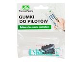Gumki do pilotów z klejem