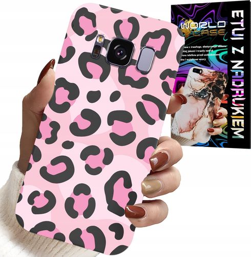 ETUI DO SAMSUNG GALAXY S8 - RÓŻOWA PANTERKA PANTERA KOBIECE WZORY na Arena.pl
