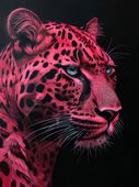 Plakat 75x100cm Szkarłatny Jaguar