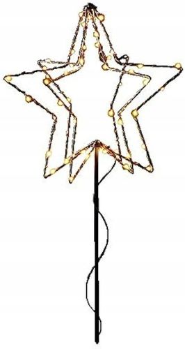 Figura świetlna GWIAZDA 3D Led do ogrodu na Arena.pl