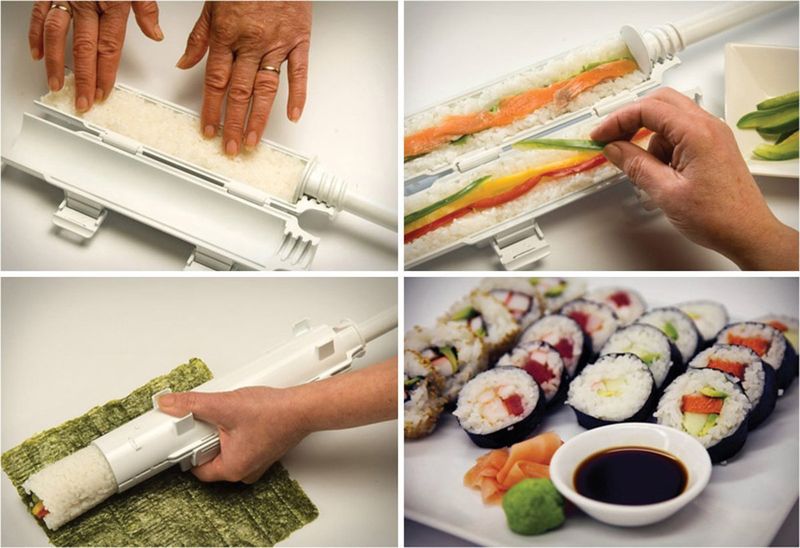 MASZYNKA DO ROBIENIA SUSHI ROLLER BAZOOKA 3294 zdjęcie 5