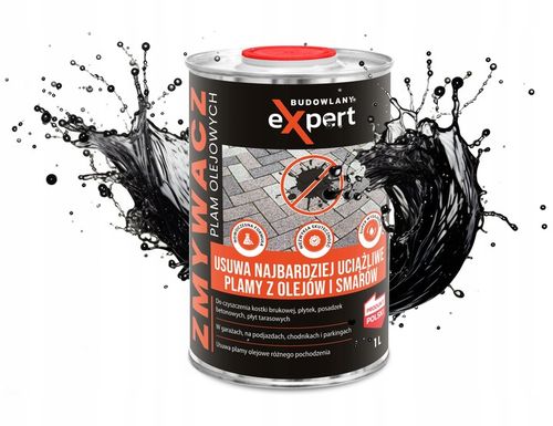 ZMYWACZ USUWANIE DO CIĘŻKICH PLAM OLEJOWYCH Z KOSTKI BRUKOWEJ PREPARAT 1 L na Arena.pl