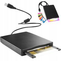 STACJA DYSKIETEK 3,5'' ZEWNĘTRZNA FDD 1,44 MB na USB SLIM PLUG&PLAY