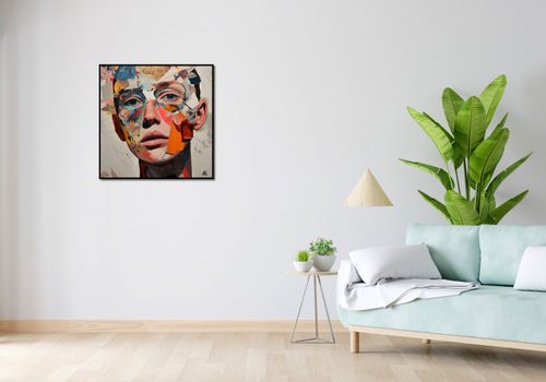 Plakat 70x70cm Podział Samego Siebie na Arena.pl