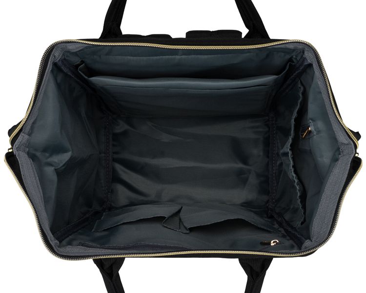 plecak materiałowy ptn alfa-5295 black-gray zdjęcie 5
