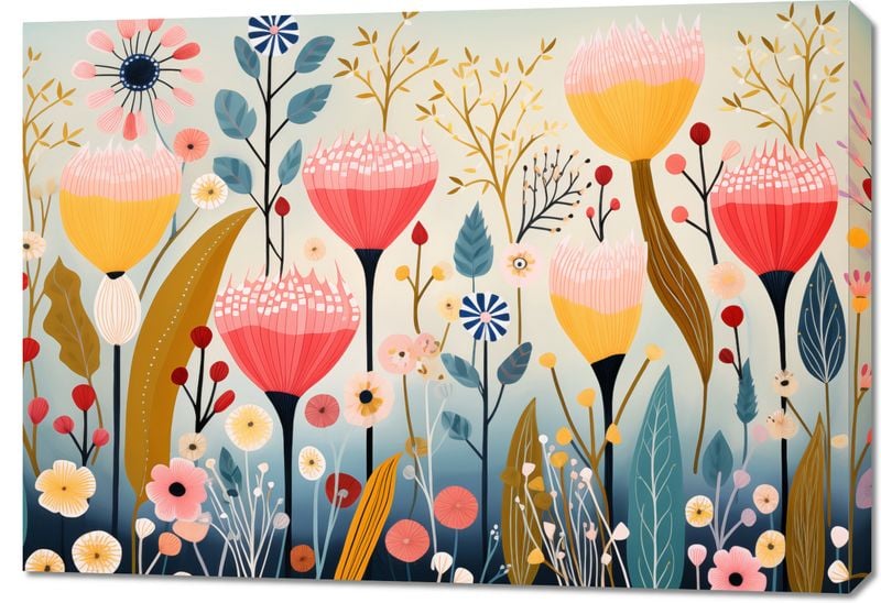 Obraz 100x70cm Ogród Marzeń zdjęcie 1