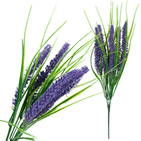 Bukiet Sztucznej Lawenda, Lawenda Do Wazonu, Sztuczne Kwiaty, Dekoracja Dom