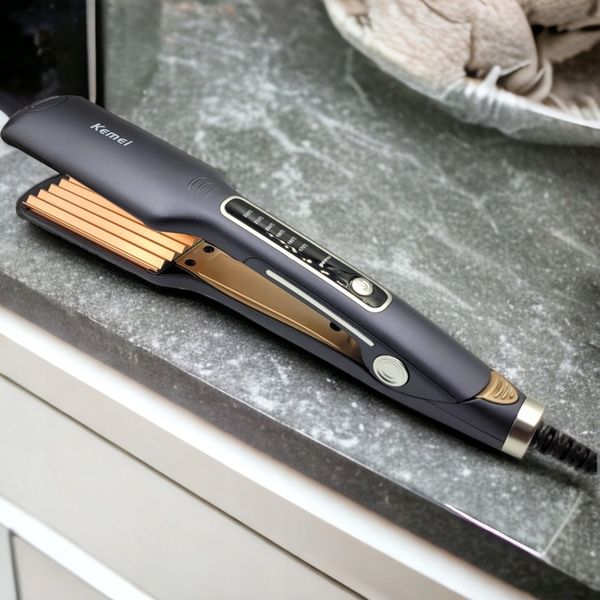 KARBOWNICA DO WŁOSÓW CERAMICZNA REGULACJA TEMPERATURY PROFESJONALNA zdjęcie 12