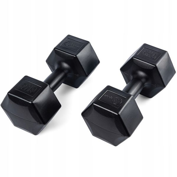 Hantle bitumiczne hexagonalne ciężarki 2x6kg zdjęcie 1