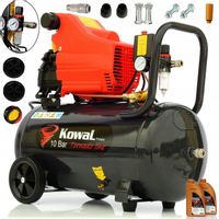 PROFESJONALNY 10Bar KOMPRESOR 50L olejowy tłokowy sprężarka pompa powietrza