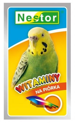 Nestor Witaminy dla małych papug - na piórka zdjęcie 2