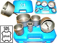 OTWORNICE FREZY DO MURU BETONU WIDIA 40-120 MM ZESTAW OTWORNIC SPS PLUS