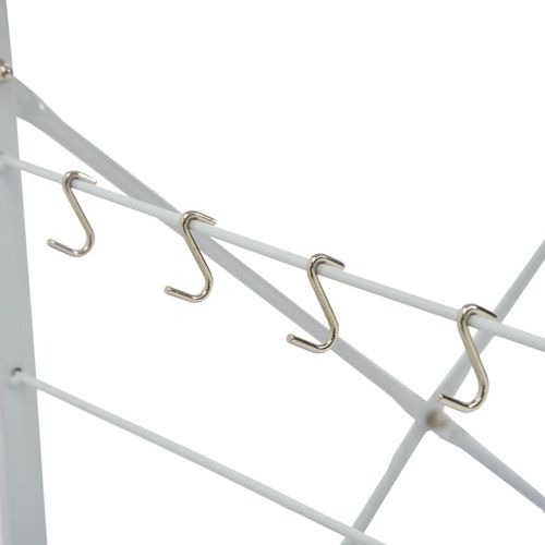 Szafka na mikrofalówkę, biała, 60x39,6x79,5 cm na Arena.pl