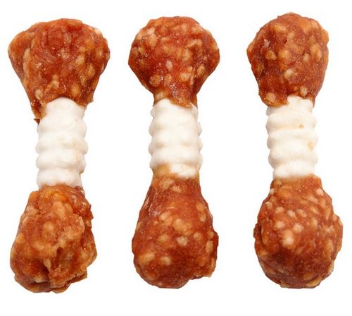 Pyszny i zdrowy przysmak dentystyczny dla psa Adbi Hantle z kurczakiem 500g na Arena.pl