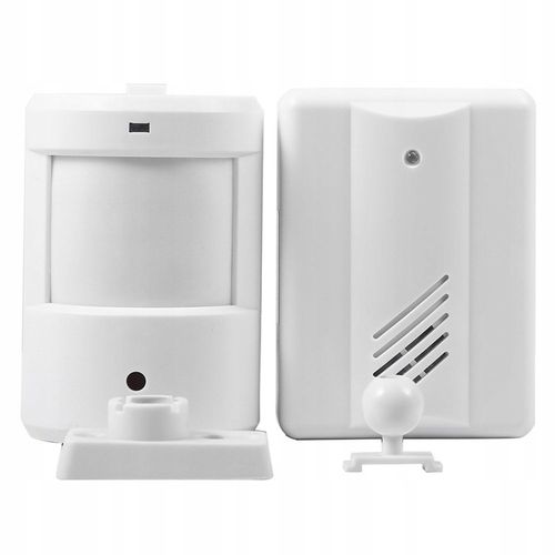 CZUJNIK RUCHU ALARM BEZPRZEWODOWY CZUJKA RUCHU SYGNALIZATOR WEJŚCIA KONTROL na Arena.pl