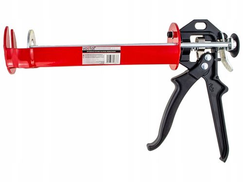 PISTOLET WYCISKACZ DO SILIKONU KLEJU MAS GĘSTYCH FUG AKRYLU MOCNY na Arena.pl
