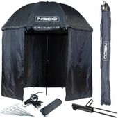 PARASOL NAMIOT WODOSZCZELNY WĘDKARSKI GUMOWANE SZWY 250CM WBIJAK GRATIS !!!