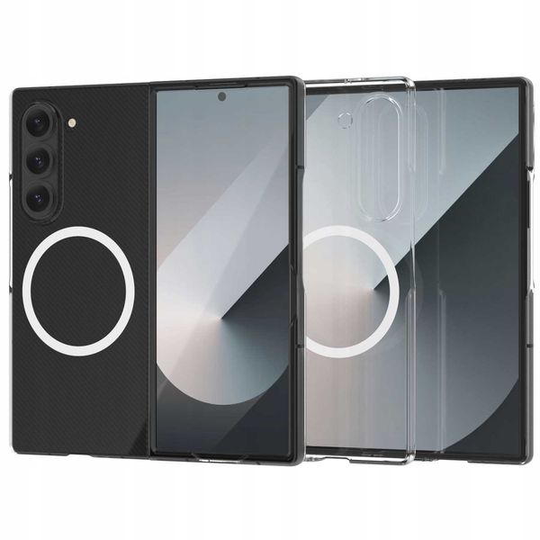 Spacecase Crystal Magcase Galaxy Z Fold 6 zdjęcie 3