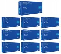 rękawice nitrylowe 100 szt. nitrylex basic dark blue 8-m - 10 kpl.