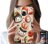 ETUI DO SAMSUNG A5 2017 - SŁODKIE UŚMIECHNIĘTE SUSHI OBUDOWA CASE