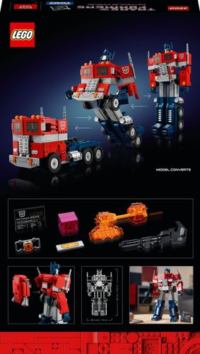 LEGO Icons 10302 Optimus Prime na Arena.pl