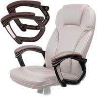 Podłokietniki do fotela 222 brązowe