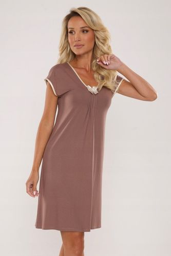 Koszula nocna z wiskozy De Lafense Visa 870 mocca L 40 na Arena.pl