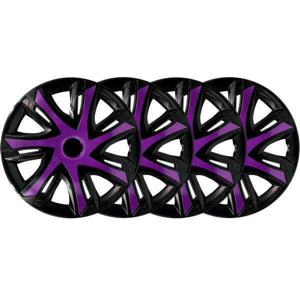 4x Kołpaki 14 cali FIOLET TUNING zdjęcie 2