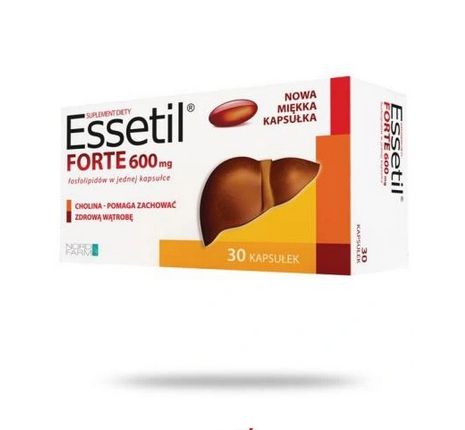 Nord Farm Essetil Forte 120 kapsułek Na Wątrobę na Arena.pl