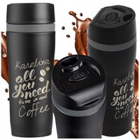 KUBEK TERMICZNY Z GRAWEREM PREZENT NA URODZINY PREZENT NA WALENTYNKI