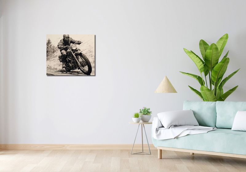 Obraz 60x50cm Na Pełnej Prędkości zdjęcie 2