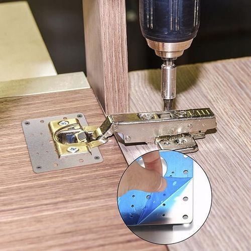 30x PŁYTKA DO NAPRAWY WYRWANYCH ZAWIASÓW MEBLOWYCH SZAFEK ZESTAW na Arena.pl