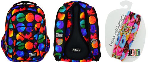 Plecak 3 komory ST.RIGHT BP32 Colourful +GRATIS na Arena.pl