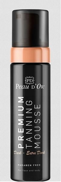 Peau D'or Premium pianka samoopalająca do twarzy i ciała extra dark zdjęcie 1