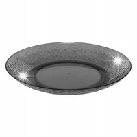 Talerz Estiva 27 cm plastikowy ciemnoszary