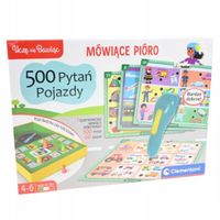 Gra planszowa Mówiące pióro Pojazdy Clementoni
