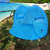 NAMIOT PLAŻOWY OGRODOWY TURYSTUCZNY PARAWAN SUNSET 1A NIEBIESKI