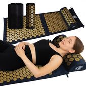 mata do akupresury, masażu, z poduszką ecarla sports 116 x 43 cm mata11