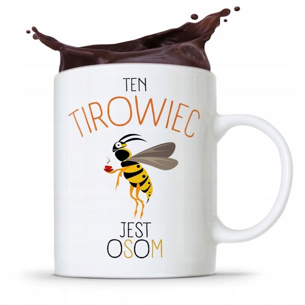 Dla Tirowca Kierowcy Kubek Ten Tirowiec Jest Osom Z Nadrukiem Ze Zdjęciem zdjęcie 1