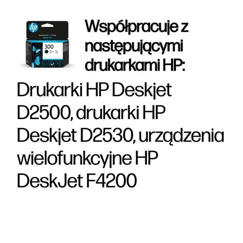 Tusz HP 300 Black, 4ml, 200 stron na Arena.pl